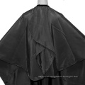 Black Nylon Barber Cape Hairdresser Hair Cutting Gown Apron Waterproof Barber Hair Styling Tools 140*165cm, Back Random Color Accept Customize